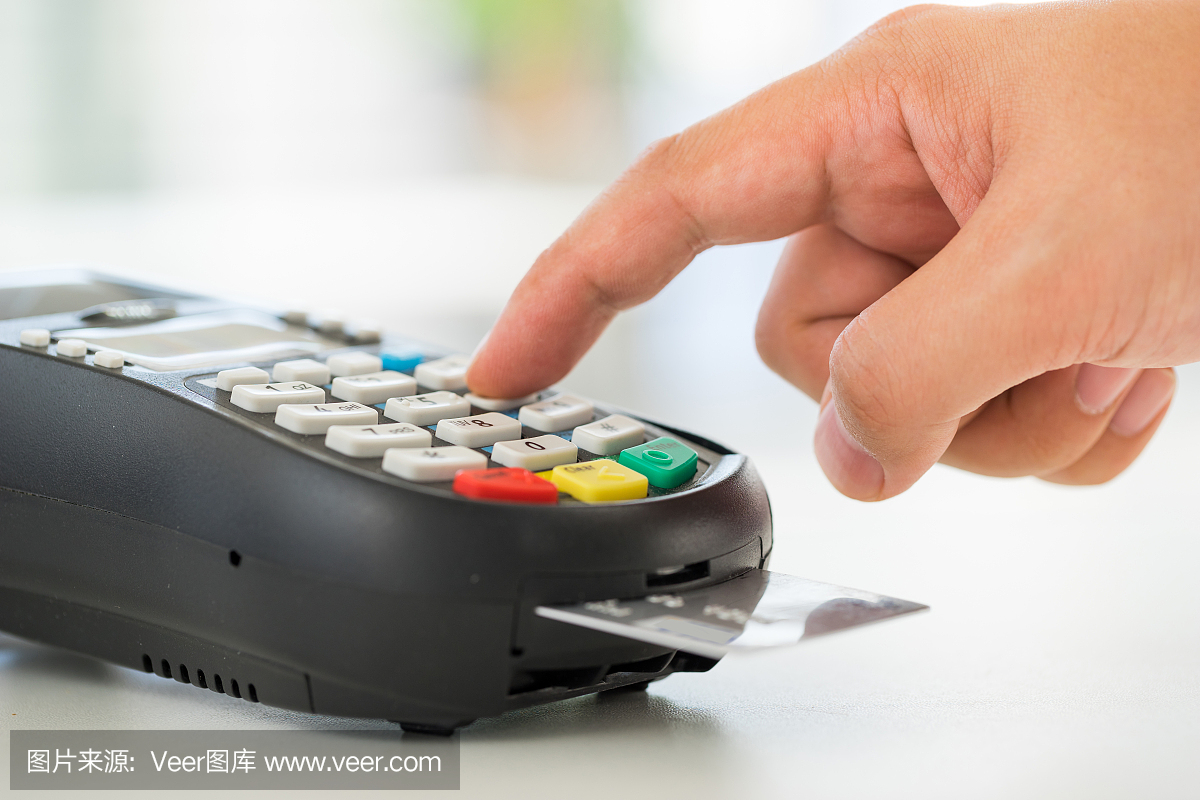 信用卡支付,购买和销售产品和服务